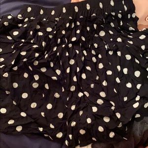 Polka dot skirt